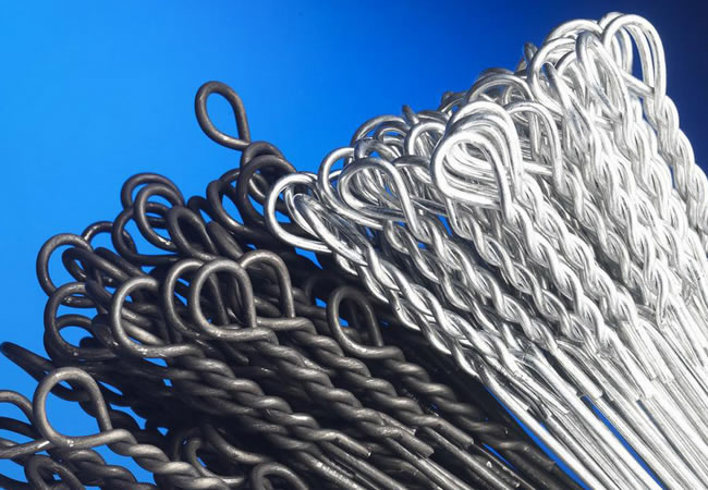 Soft Black Annealed Baling Wire with Twisted Loops, Hay Baling Wire