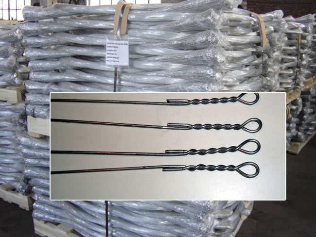 Single Loop Galvanized Tie Wire for Packing